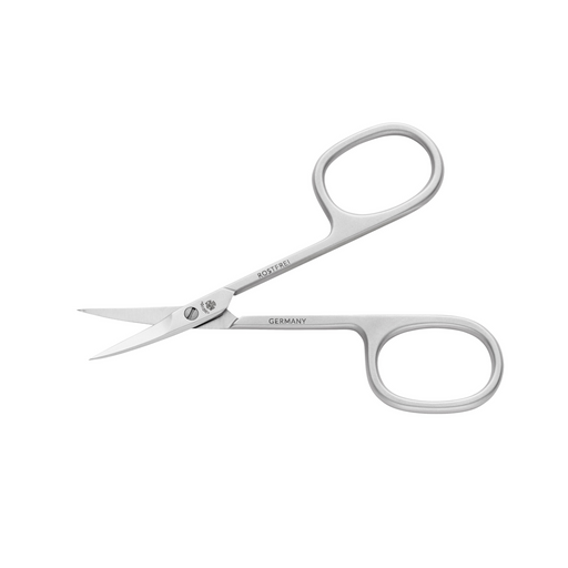 Dovo Stainless Satin Finished Cuticle Scissor, Curved, 3.5 in.