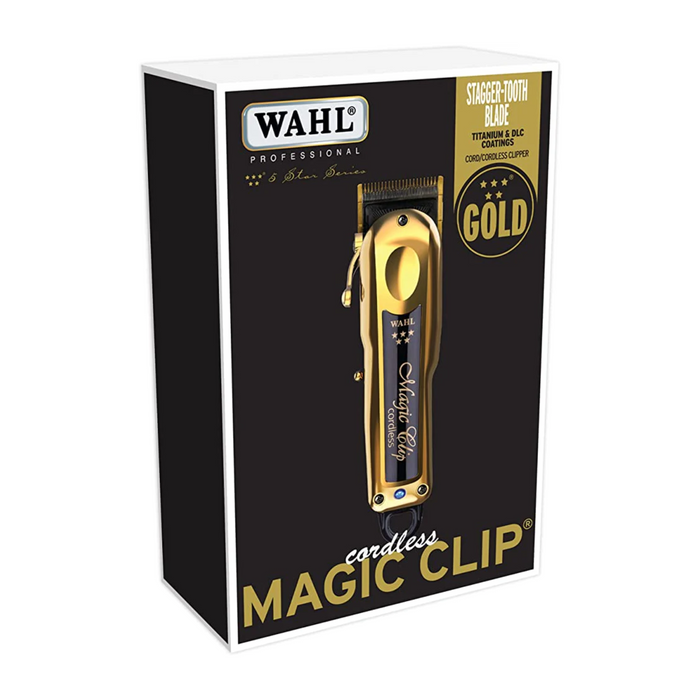 Clip magique sans fil WAHL 5 étoiles - OR