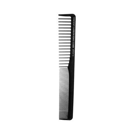 Carbon All-Purpose Styling Comb Fine Extra Wide - 7.25 in.