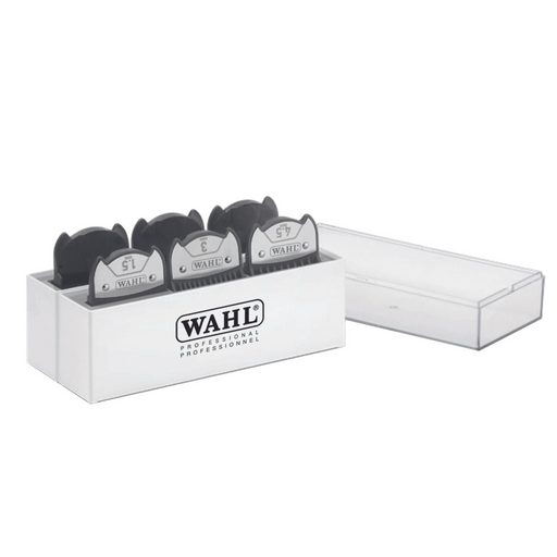 Boîte de rangement Wahl avec peignes magnétiques de qualité supérieure