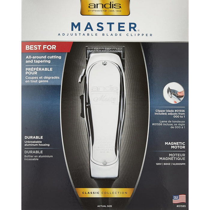 ANDIS Master Clipper (Metal Finish)