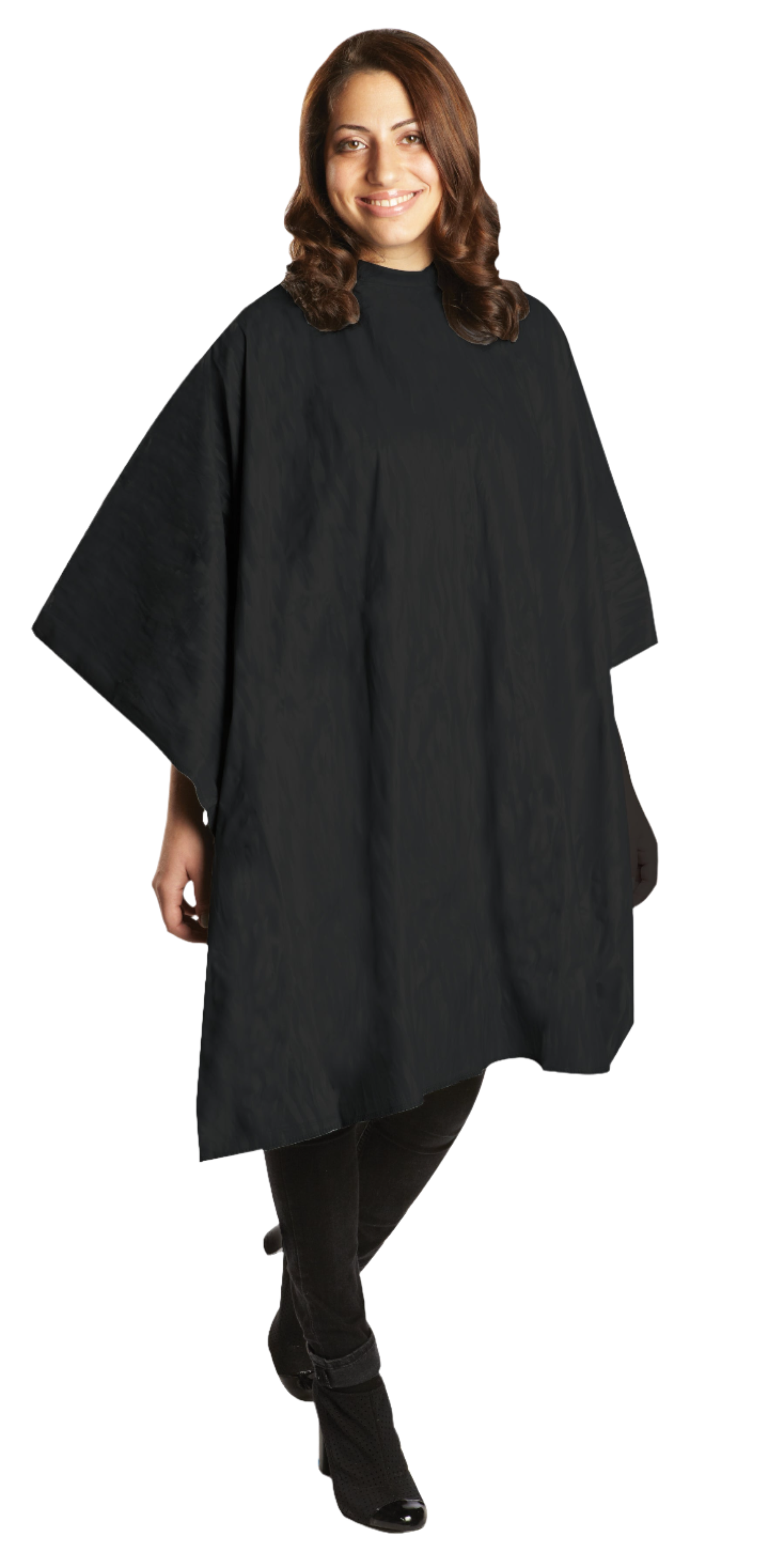 Babyliss Pro all-purpose waterproof cape Extra-large, black. - BarberSupplies Canada