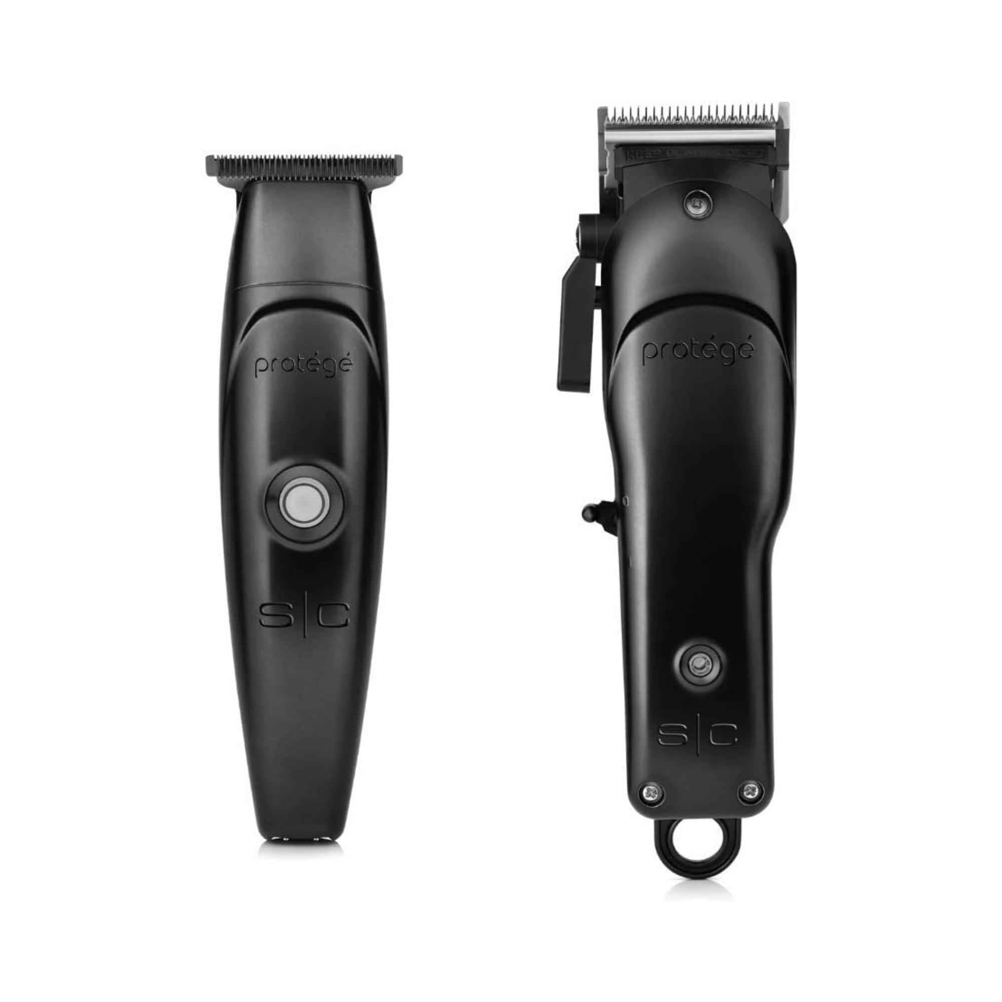 Stylecraft Trimmer/Clipper Protege Combo - Matte Metalic Black - BarberSupplies Canada