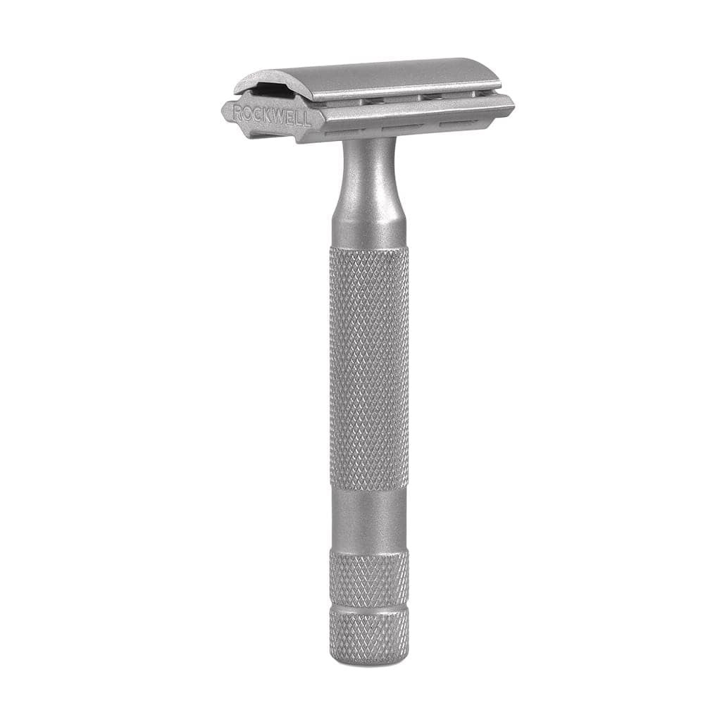 Rockwell Razors 6S Adjustable Stainless Steel Safety Razor, Double Edge Safety Razors