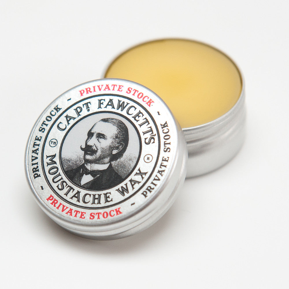 Captain Fawcett's Private Stock Moustache Wax (15ml/0.5oz), 