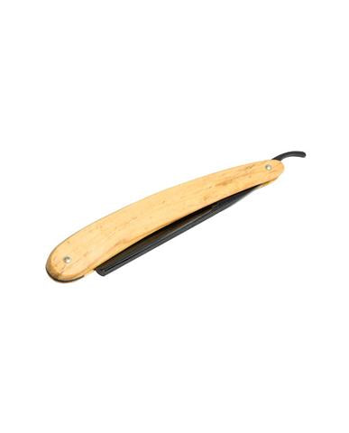 Dovo "Diamant" Straight Razor, Olivewood Handle - Carbon Steel / Full Hollow, Straight Razor