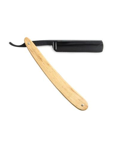 Dovo "Diamant" Straight Razor, Olivewood Handle - Carbon Steel / Full Hollow, Straight Razor