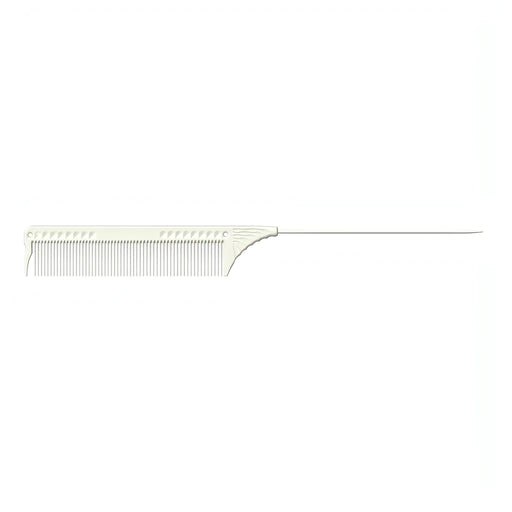 JRL Pin Tail Comb 8.8 in. (White)