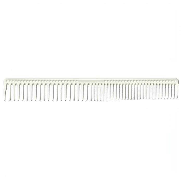 JRL Long Round Tooth Cutting Comb 9 in. (White)