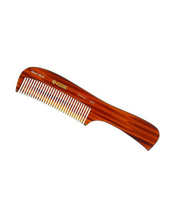 Kent K-10T Comb, Large Handled Rake Comb, Coarse (190mm/7.5in