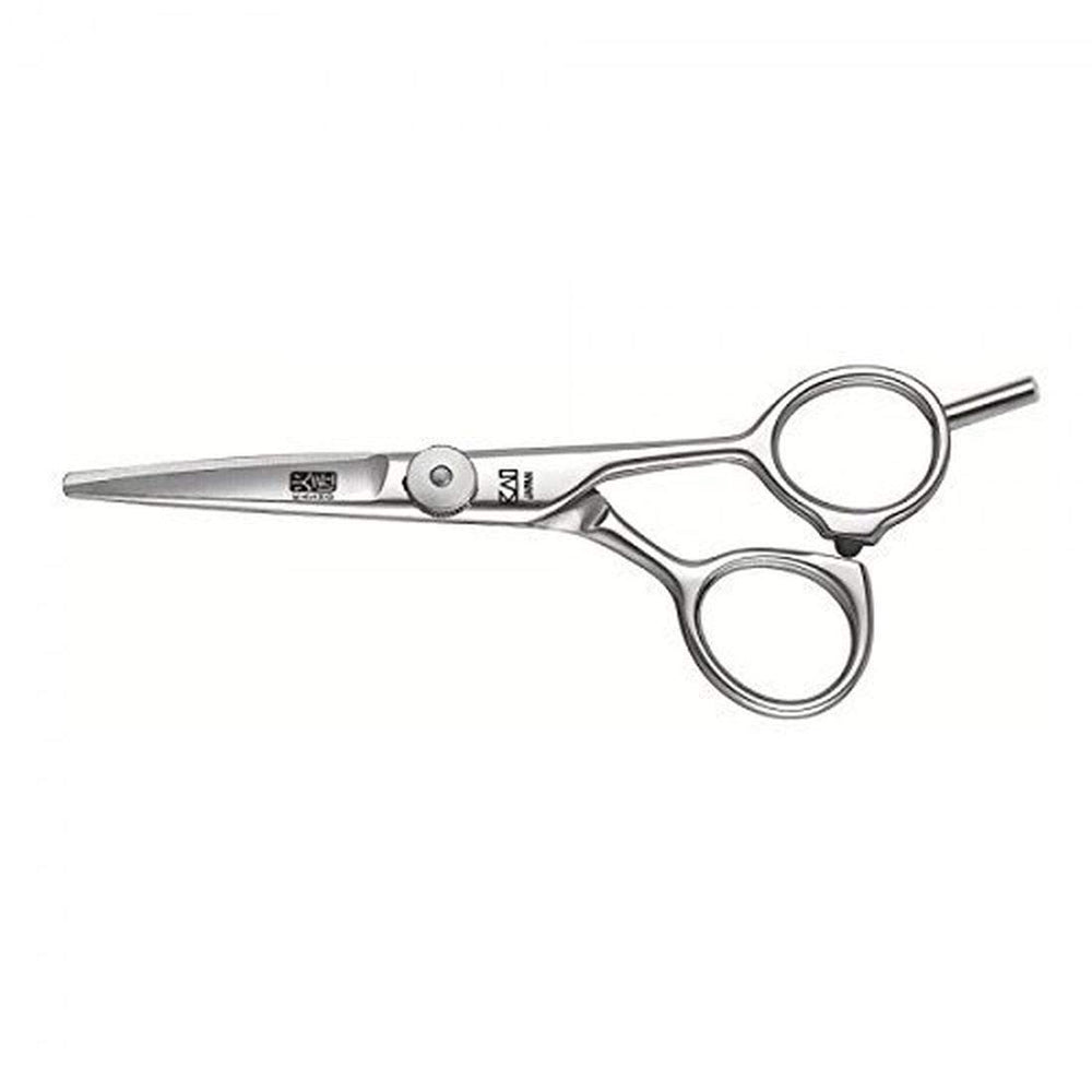 Kasho Japanese 5.5 in. Design Master Shear Premium Stainless Offset Barbershop & Salon Cutting Scissors