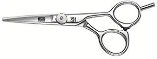 Kasho Japanese 6.0 in. Design Master Shear Premium Stainless Offset Barbershop & Salon Cutting Scissors