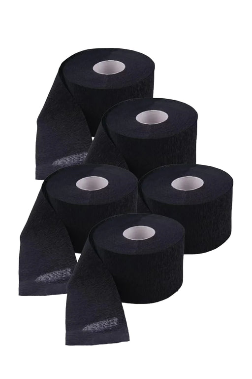 Level3  5 Rolls (100Each) Neck Paper Black