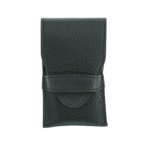 Niegeloh Capri Schwarz 4pc Manicure Set In High Quality Leather Case