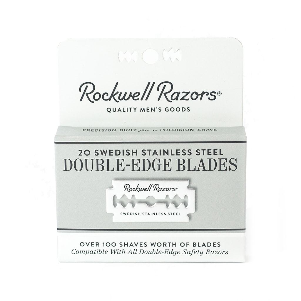 Rockwell Razor Blades - Package Of 20 Blades - BarberSupplies Canada