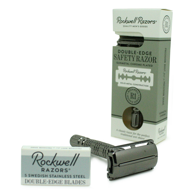 Rockwell Razors R1 Double Edge Razor - Gunmetal