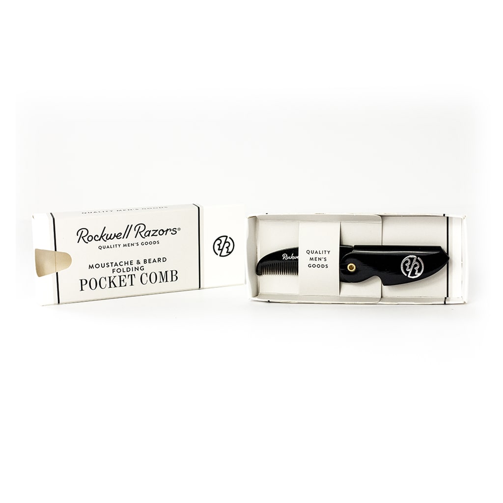 Rockwell Razors Folding Beard & Moustache Comb