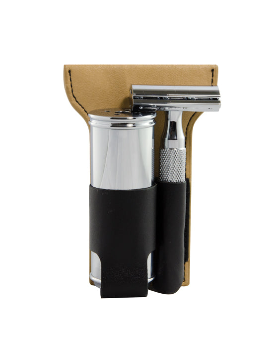 Rockwell Razors Travel Set with 2C Adjustable Safety Razor, Gift Sets & Kits