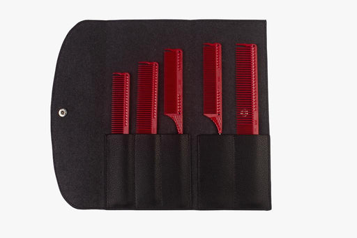 JRL Stylist Comb Set (Red)