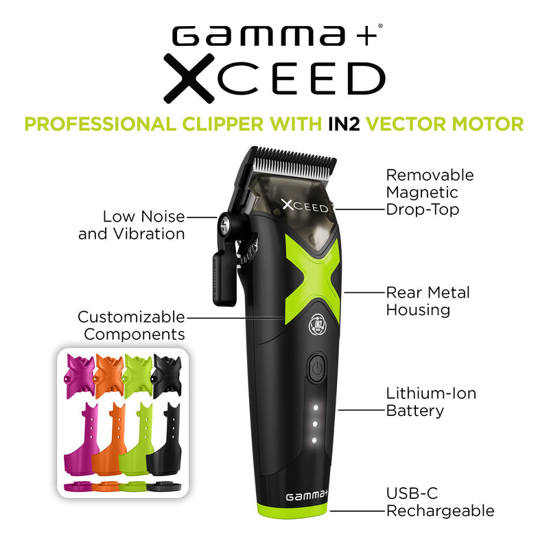 Gamma+ XCeed Clipper – BarberSupplies Canada