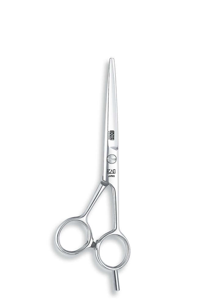Kasho Japanese 5.0 in Blue Series Shear Premium Stainless Offset Barbershop & Salon Cutting Scissors