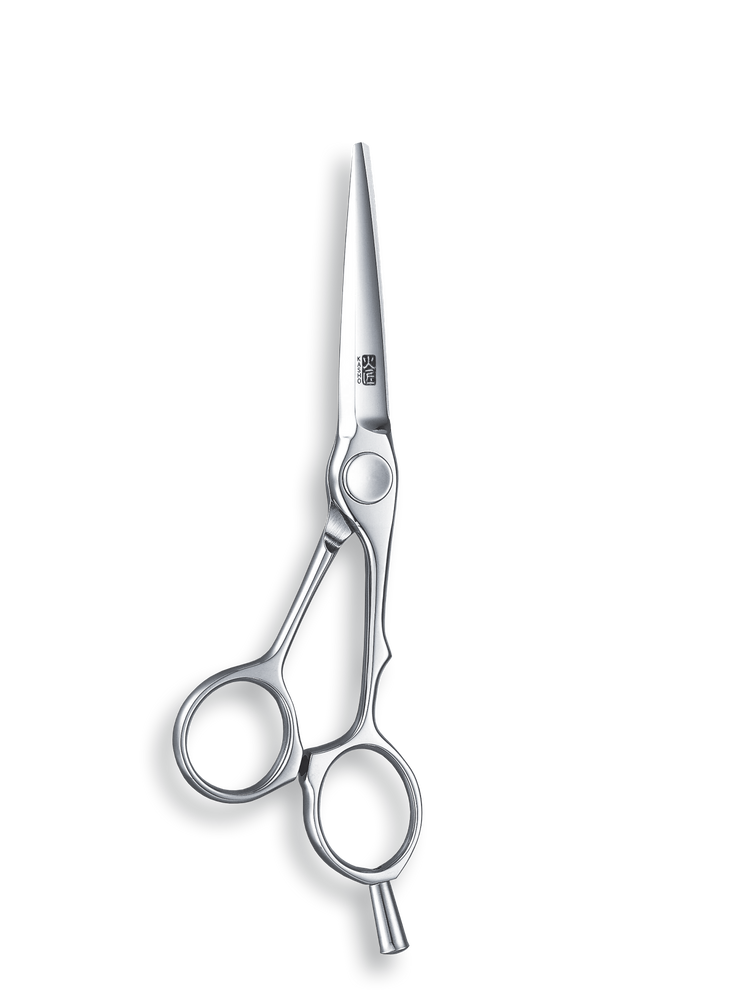 Kasho Japanese 5.5 in. Millennium Series Shear Premium Stainless Offset Barbershop & Salon Cutting Scissors