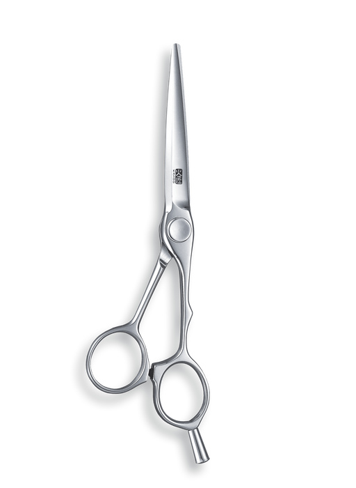 Kasho Japanese 6.0 in. Millennium Series Shear Premium Stainless Offset Barbershop & Salon Cutting Scissors