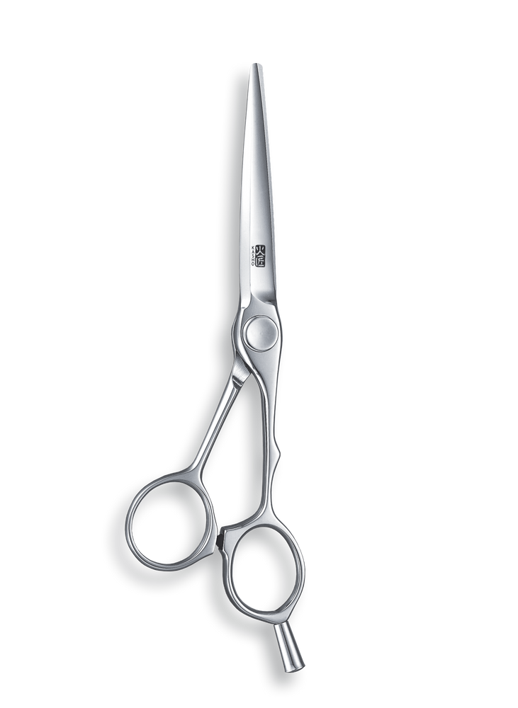 Kasho Japanese 6.0 in. Millennium Series Shear Premium Stainless Offset Barbershop & Salon Cutting Scissors