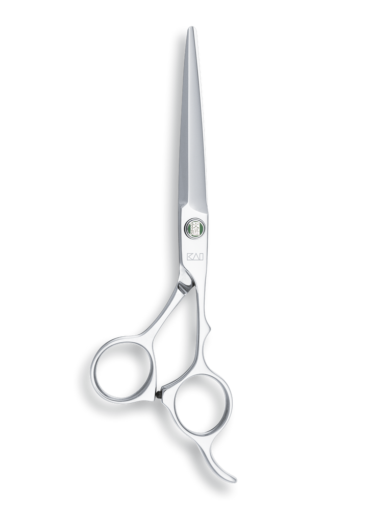 Kasho Japanese 6.5 in. Sagano Series Shear Premium Stainless Offset Barbershop & Salon Cutting Scissors