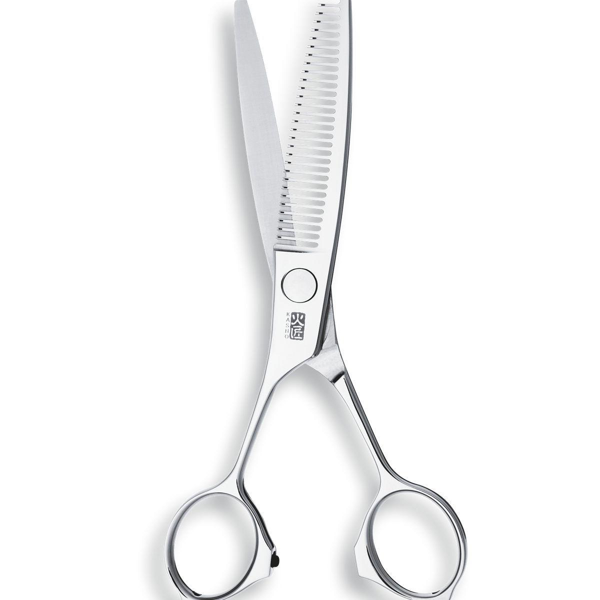 Kasho Japanese 6.0 in Left-Handed Reversible Texturizing Shear with ...