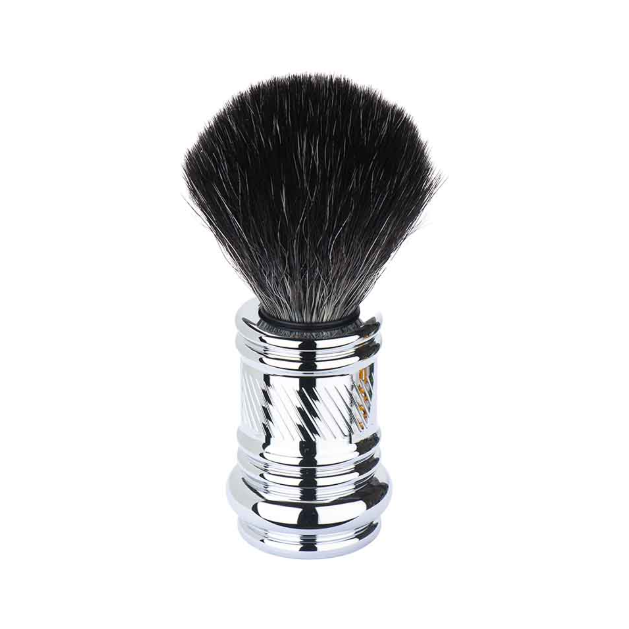 merkur bright chrome shaving brush 2
