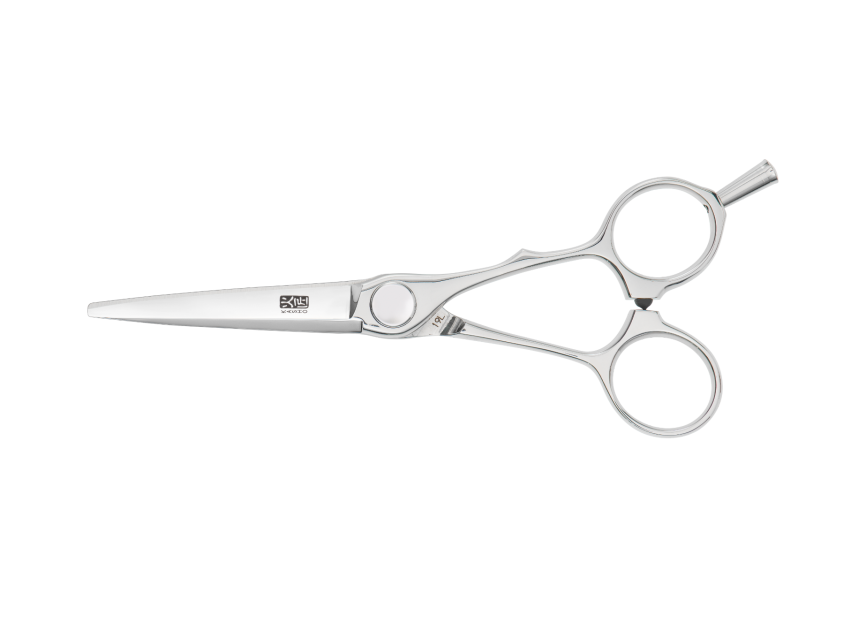 Kasho Japanese 5.3 in. Millennium Series Shear 5.3 in. Premium Stainless Straight Barbershop & Salon Cutting Scissors