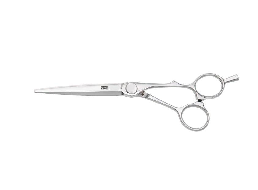 Kasho Japanese 6.5 in. Millennium Series Shear Premium Stainless Offset Barbershop & Salon Cutting Scissors