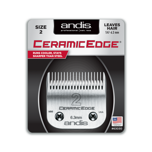 ANDIS Taille 2-Soft Graduation Blade-Leaves Hair 1/4" - 6.3 mm