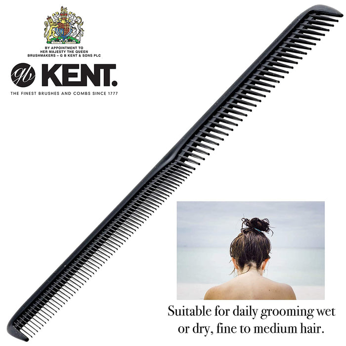 Kent SPC80 Peigne de coupe 184 mm Dents profondes Cheveux épais/fins