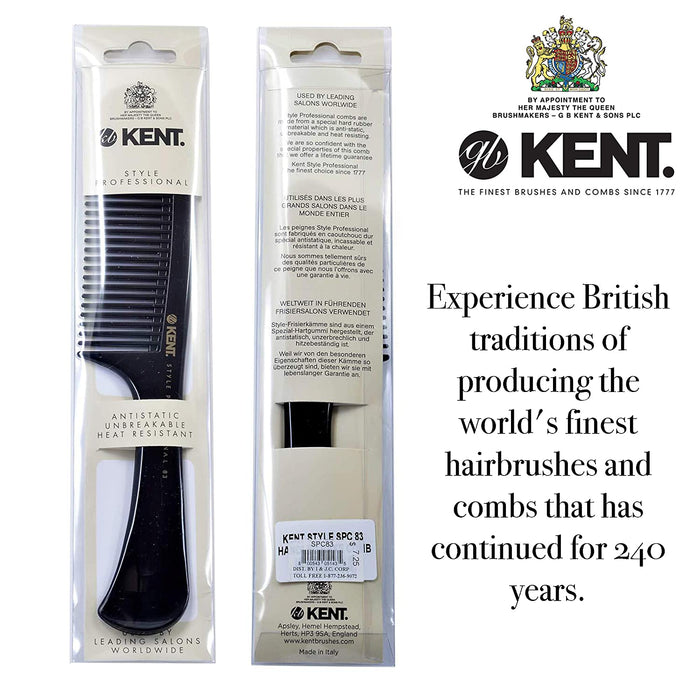 Kent Handled Rake Comb 220MM