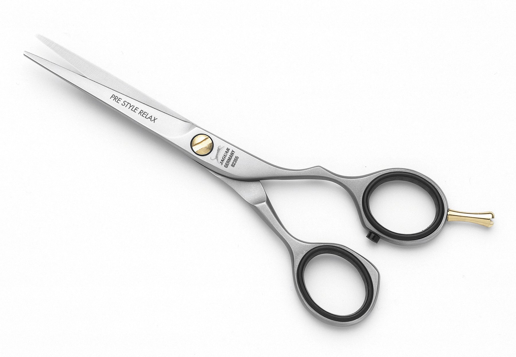 Jaguar German 6.0 Relax 6.0 in. Stainless Offset Barbershop & Salon Shears  Steel Cutting Scissors