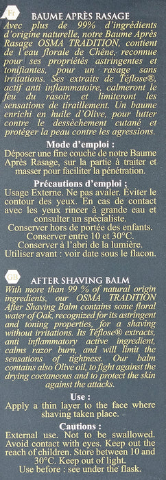 OS-BAUM-OT After shaving balm Osma Tradition 50ml