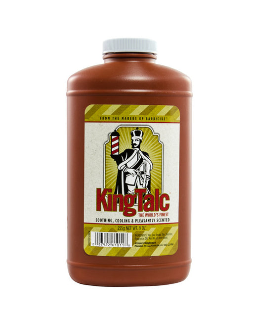 Barbicide King Scented Talc Powder - 9 Ounce Bottle