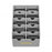 BARBERMATE  Blade Rack Silver