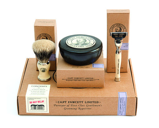 Coffret cadeau pour homme Captain Fawcett's Shaving Box