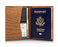 Ezra Arthur No. 5 Passport Case Whiskey