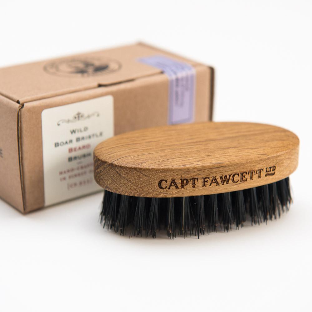 Captain Fawcett's Wild Boar Bristle Beard Brush