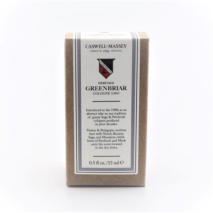 Caswell Massey Heritage Greenbriar 15ml Cologne