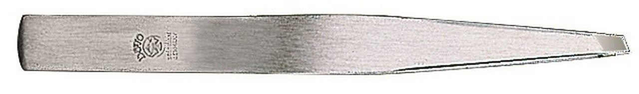 Pince à épiler Dovo, pointe oblique, acier inoxydable, modèle professionnel, Solingen allemand (481386)