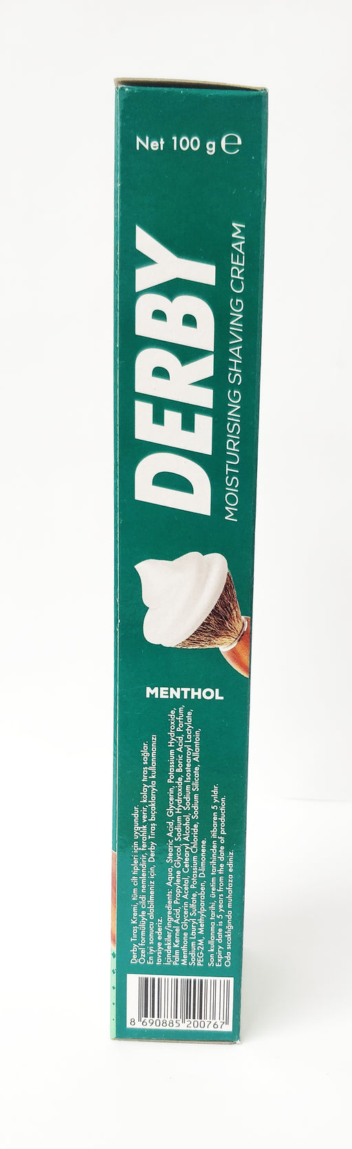 Derby Shaving Cream, Menthol 100gm