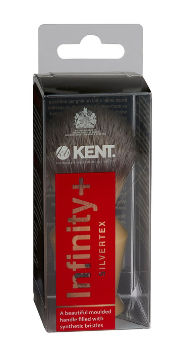 Kent  Infinity  Super Soft Silvertex Synthetic Brush, Ivory
