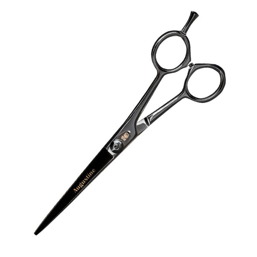 MD 7.5 in Augustine Shear Black Barbershop & Salon Shear Lightweight Budget Cutting Scissors