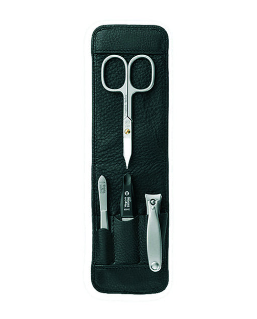 Niegeloh Imantado M 4pc Manicure Set In High Quality Leather Case