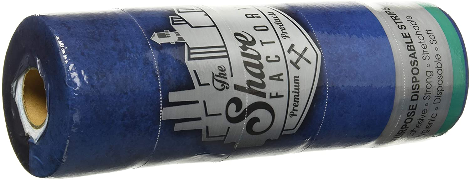 The Shave factory Neck Strips 100 Strips-5 roll Pack - BarberSupplies Canada